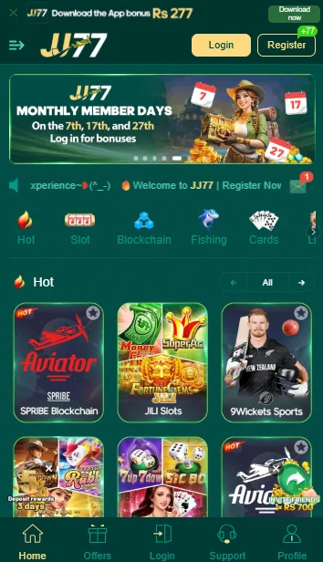 JJ 77 Game